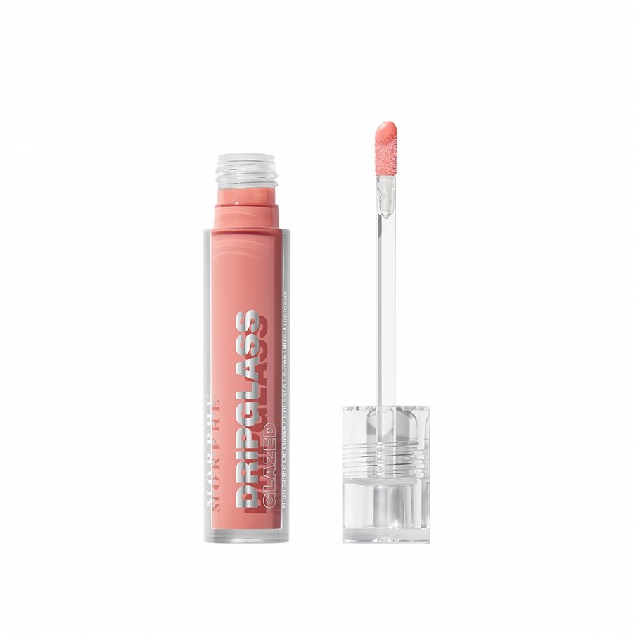 

Блеск для губ dripglass glazed lip gloss Morphe, цвет polished peach, 8 мл