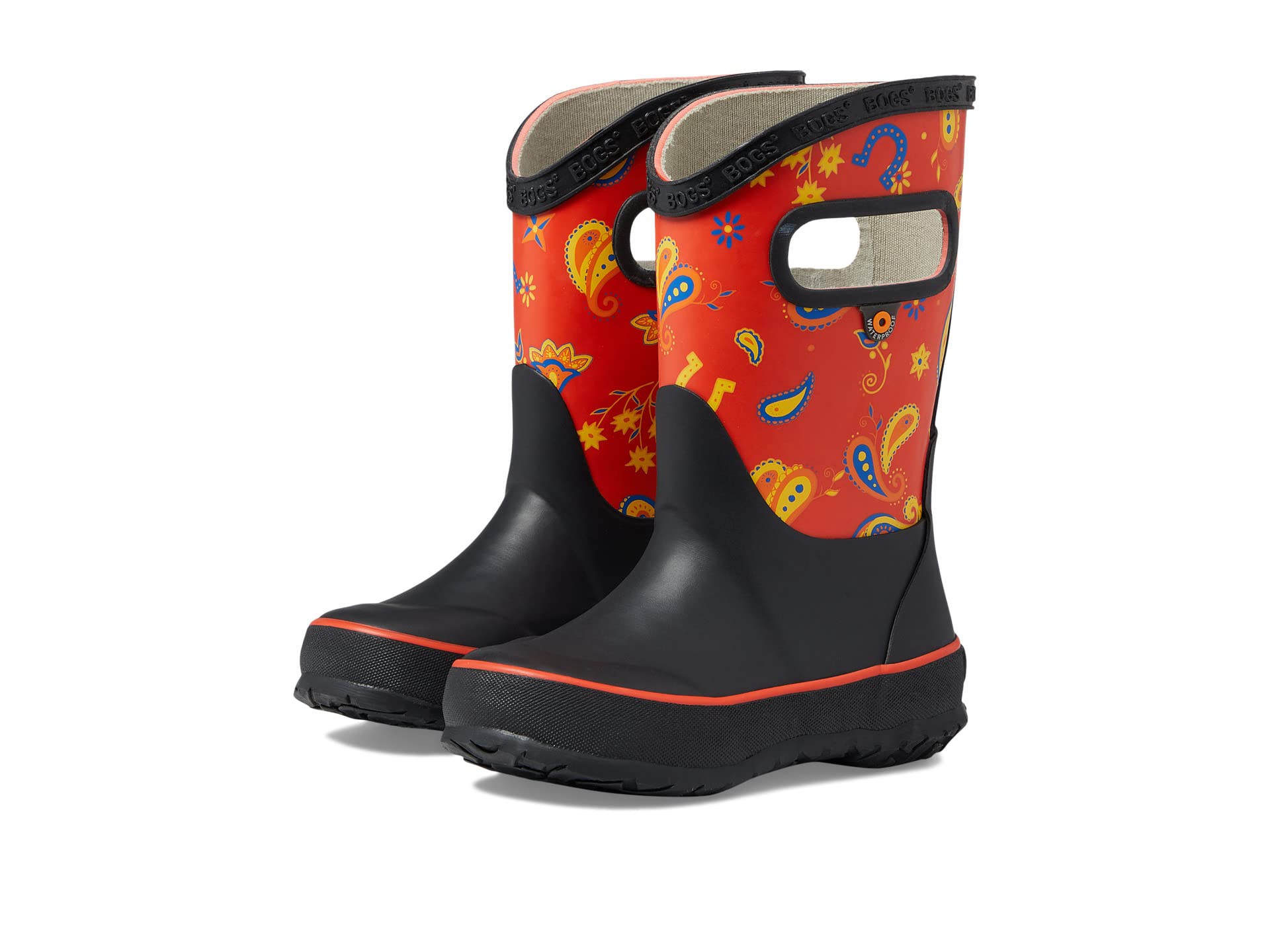 

Ботинки Bogs Kids Rain Boot Western (Toddler/Little Kid/Big Kid)