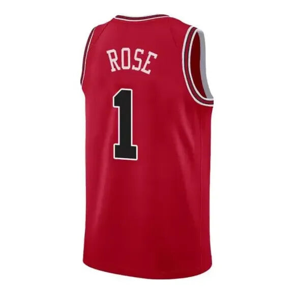 Футболка x джерси nba chicago bulls Nike, красный — фото 2