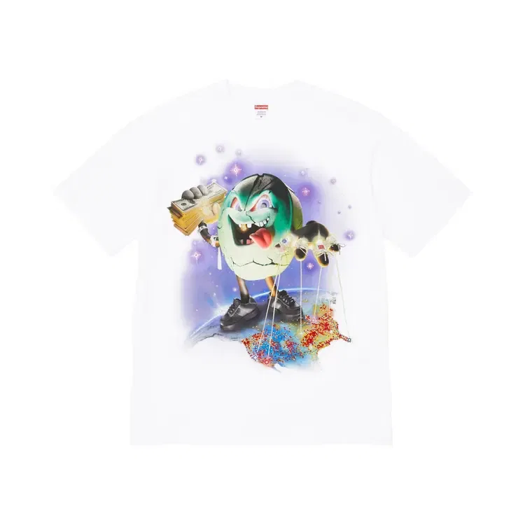 Футболка с коротким рукавом Supreme x Salem, белый