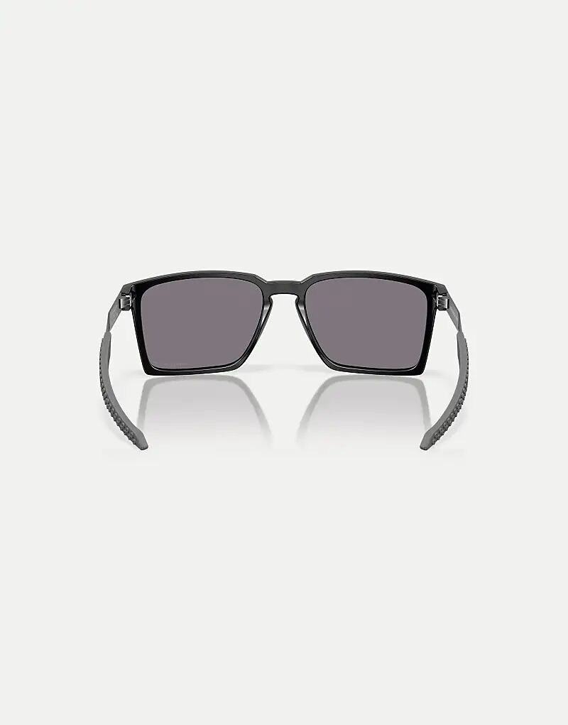 

Солнцезащитные очки Oakley Exchange Sun с прямоугольной поляризацией и серыми линзами в сатиново-черном цвете