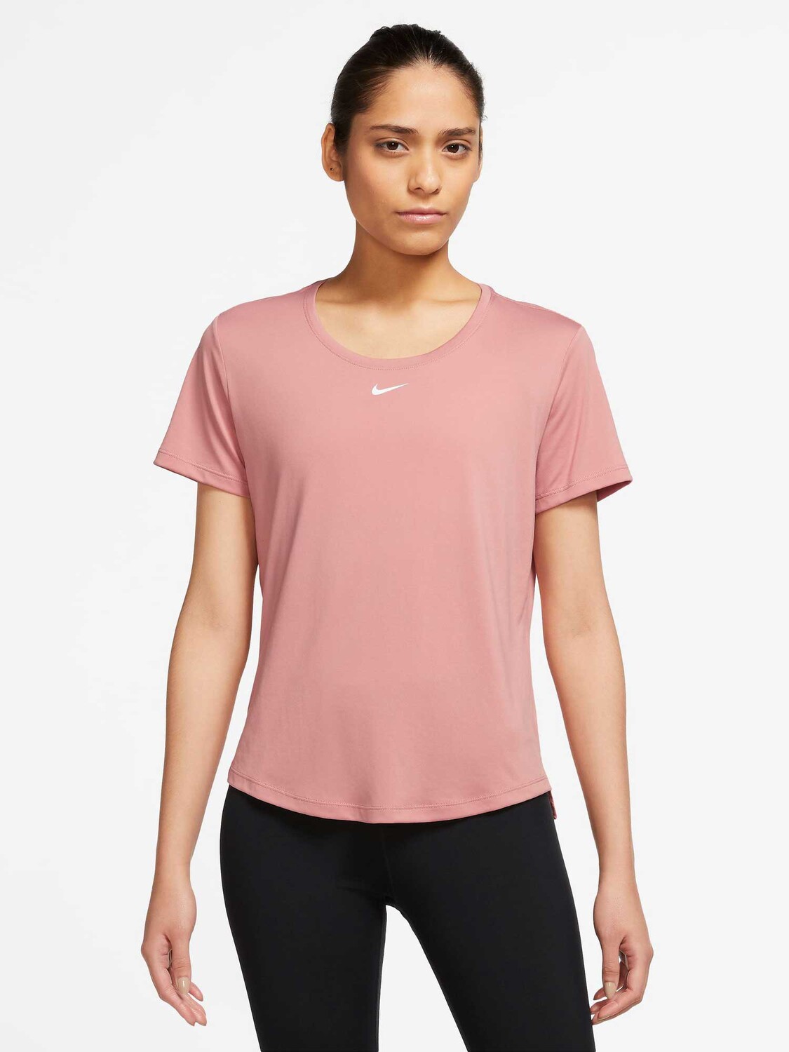 

Футболка Nike W NK ONE DF SS STD TOP, красный