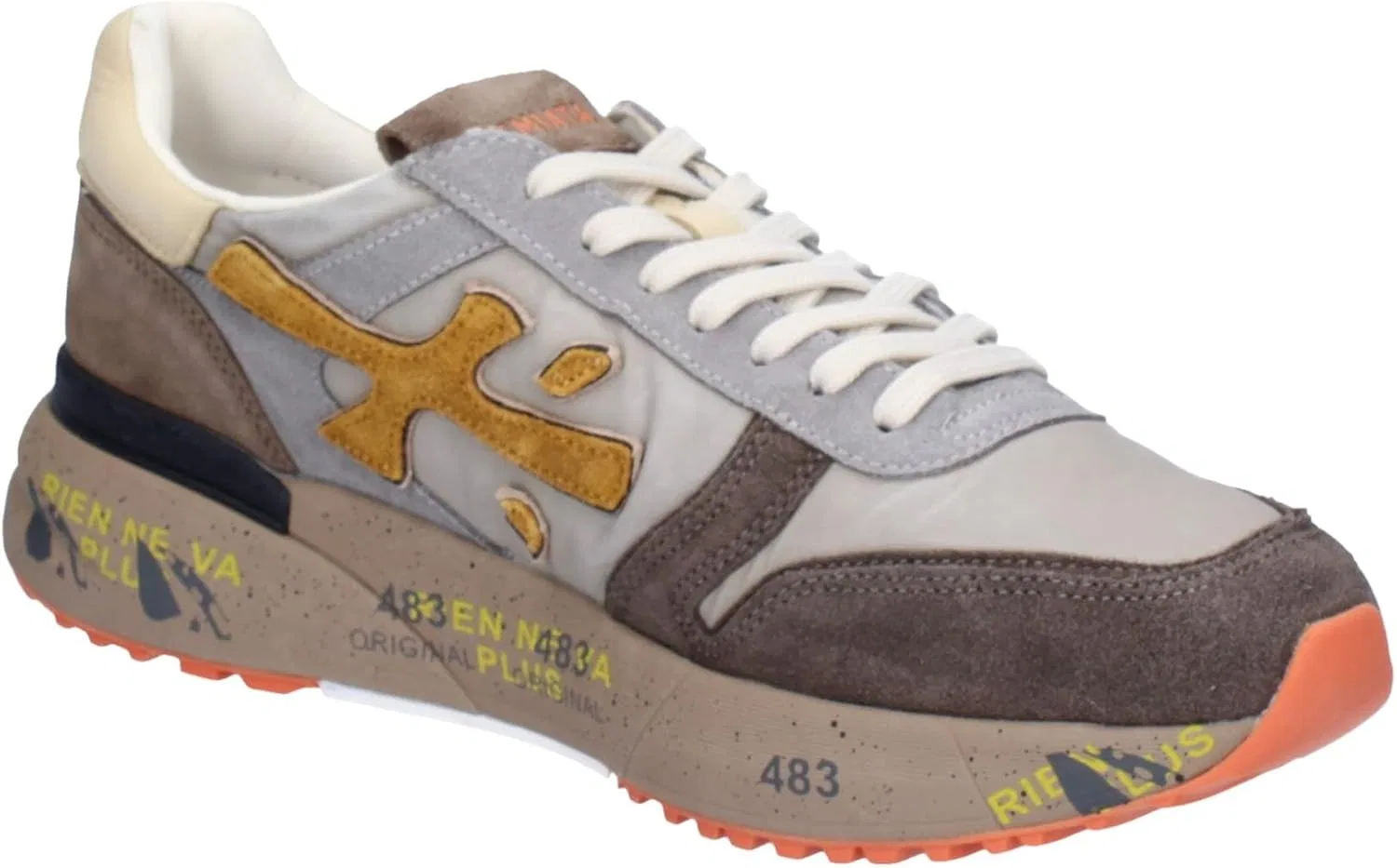 Кроссовки PREMIATA Shoe Mick 7866, Brown — фото 4