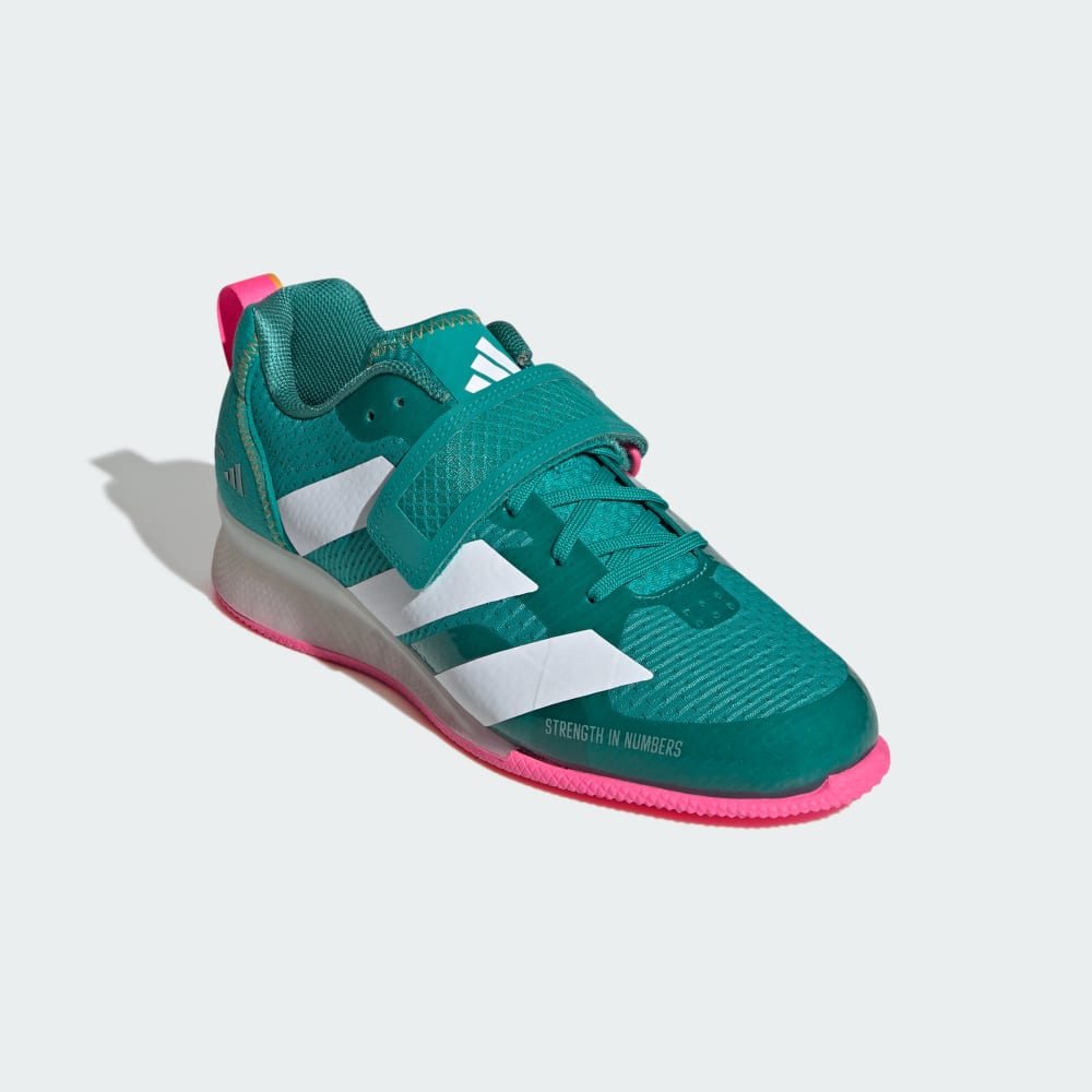 Кроссовки Adidas Adipower Weightlifting 3 Shoes, цвет Pure Teal/Cloud White/Powder Teal — фото 4