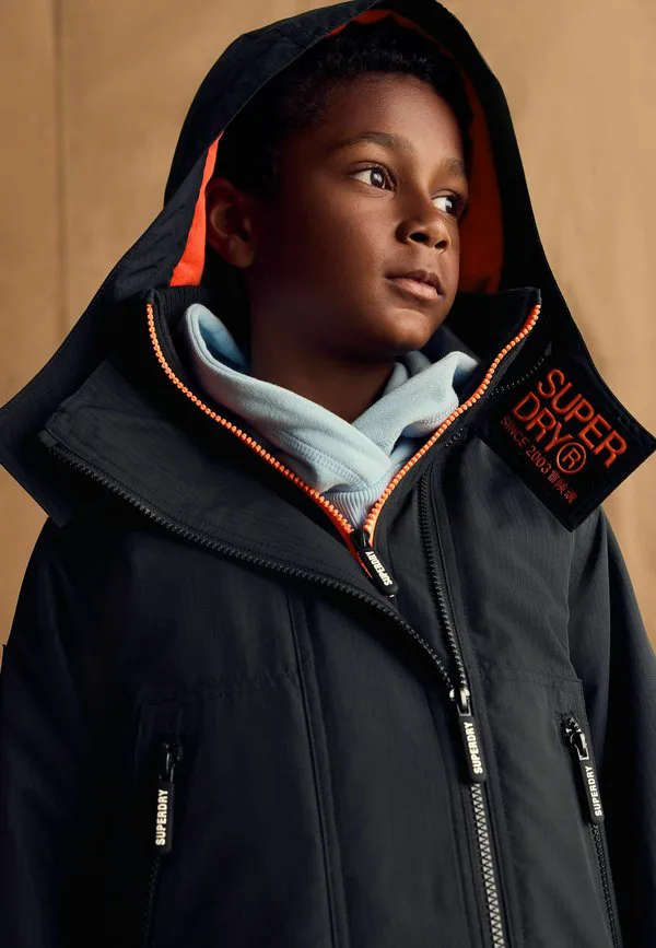 Летняя куртка из рипстопа стандартного кроя Superdry & Co, Black — фото 3
