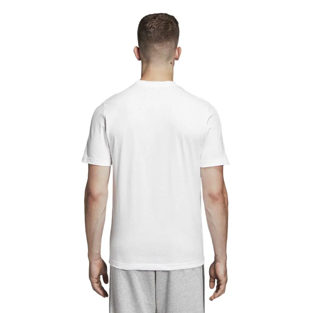 Футболка adidas Essentials Linear, белый — фото 4
