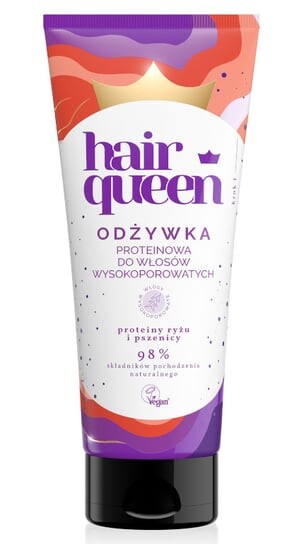

Протеиновый кондиционер для пористых волос 200мл Hair Queen
