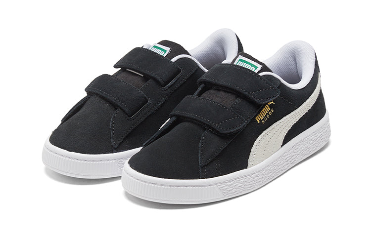 Кеды PUMA Suede Classic Xxi (Middle Kids) Casual Shoes White/Black, черный — фото 3