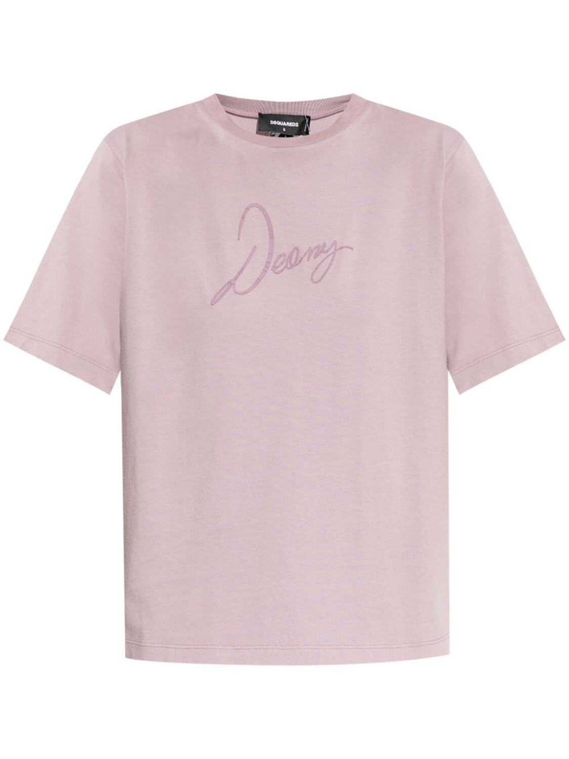 

DSQUARED2 футболка с принтом, фиолетовый