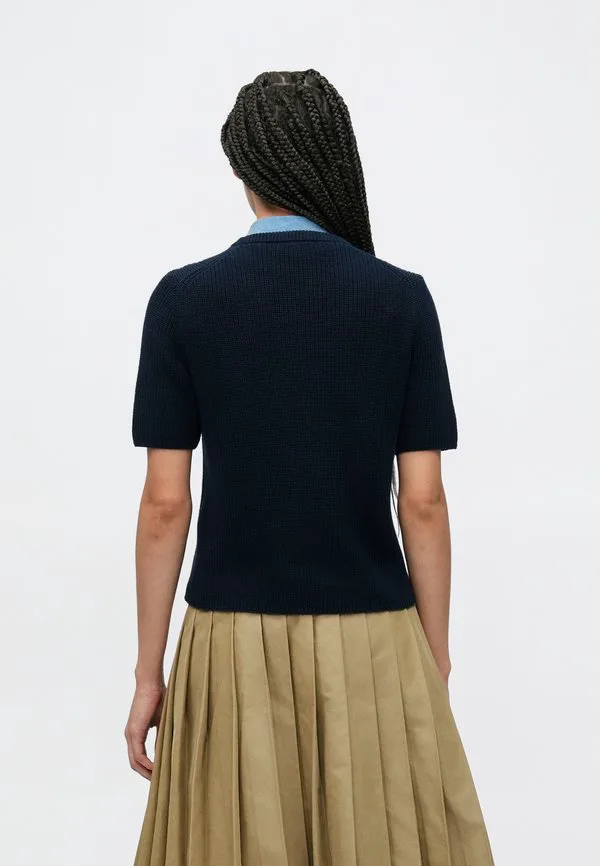 Джемпер с кардиганным стежком Tommy Hilfiger, Dark Night Navy — фото 3