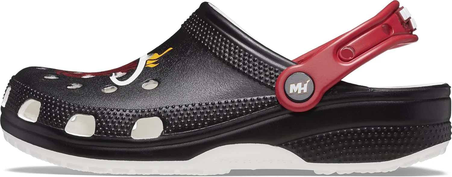 

Кроксы унисекс для взрослых Classic Collegiate, подарки Clemson, Clemson Tigers, подарки для футбола Crocs