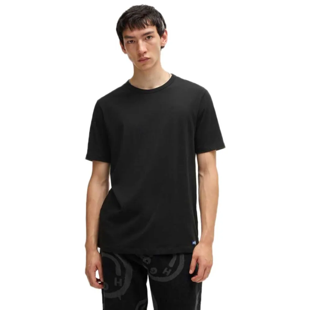 

Футболка с коротким рукавом HUGO Blue3 Naolo, черный