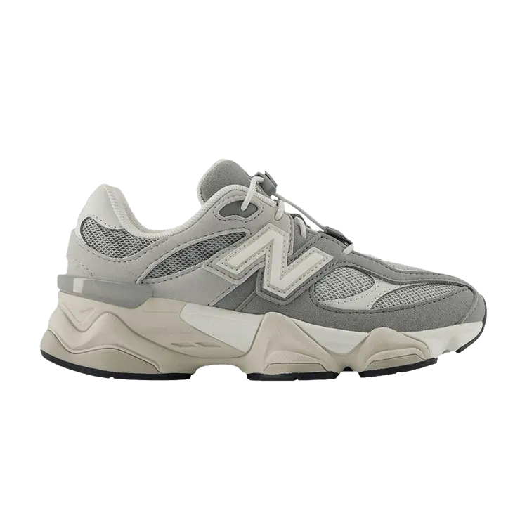 

Кроссовки New Balance 9060 Little Kid Wide Raincloud Slate Grey, серый
