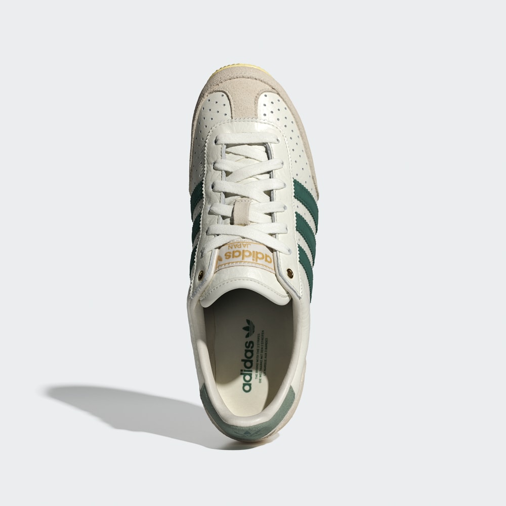 Кроссовки Adidas Japan Shoes, цвет Off White/Collegiate Green/Orange Tint — фото 2