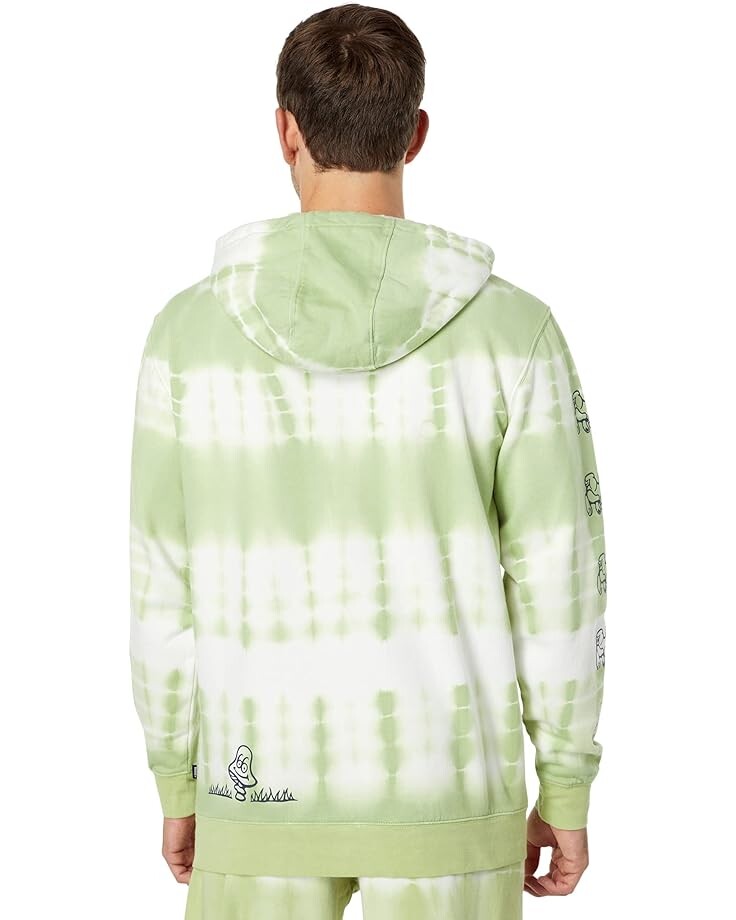 

Худи Vans Peace of Mind Pullover Hoodie, цвет Celadon Green/Tie-Dye