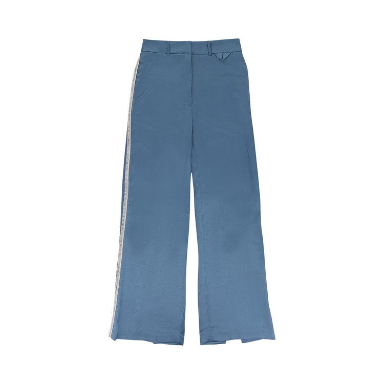 

Брюки Rhude Back Slit W/ Trim Straight Pants, Blue/White