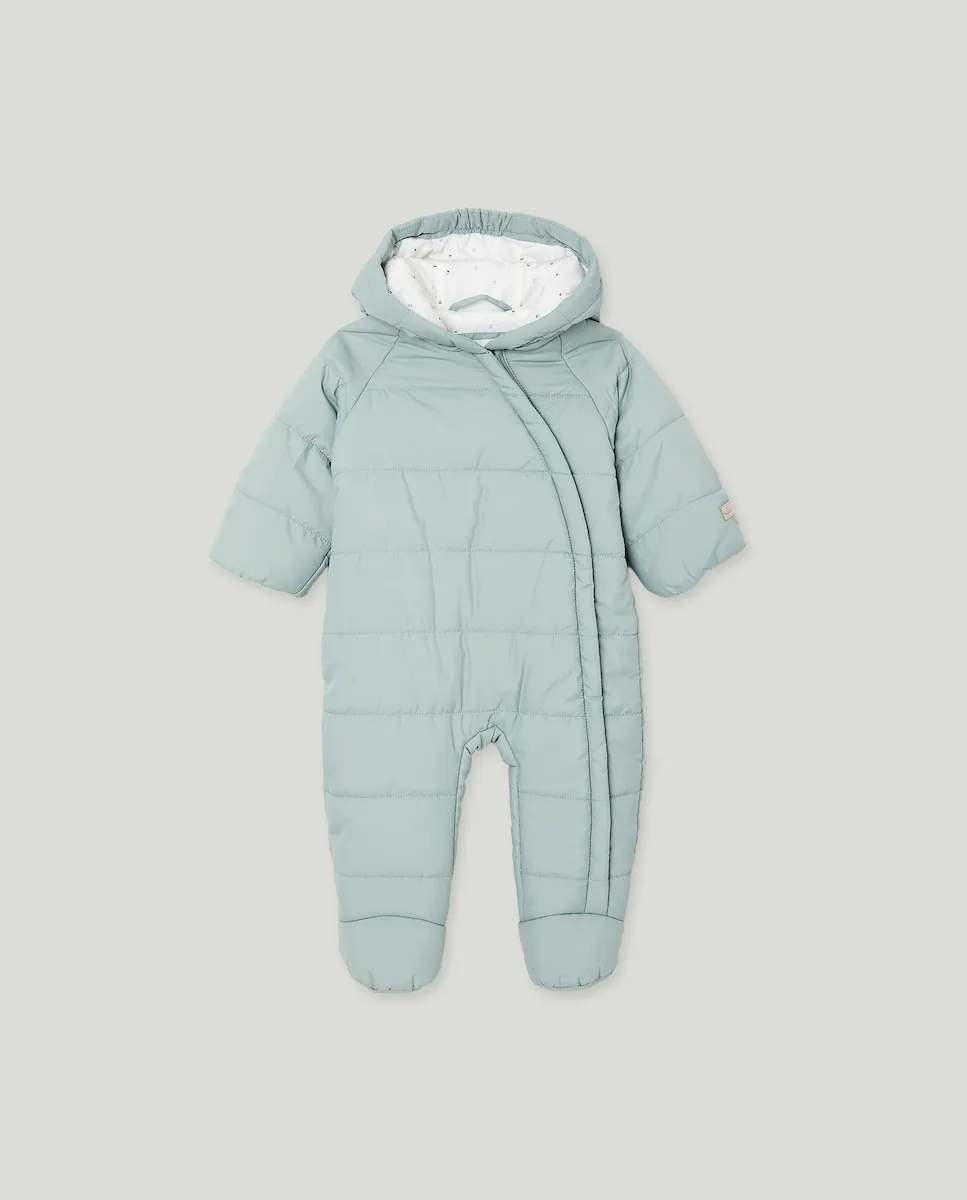 

Детский комбинезон из гладкого нейлона Baby El Corte Inglés, нежно-голубой