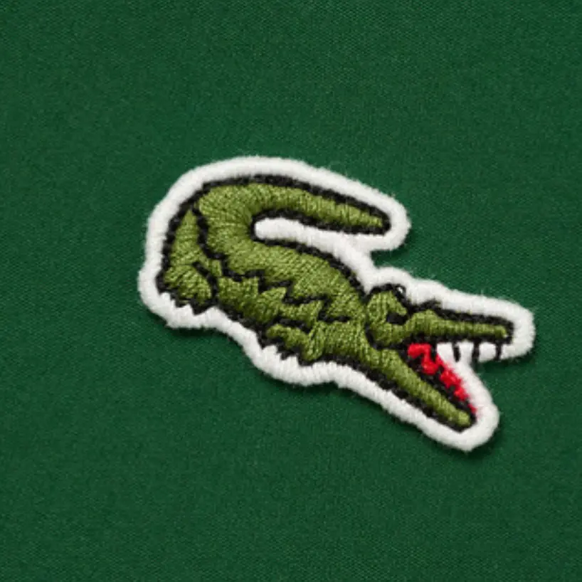 LACOSTE Куртка мужская крокодиловая зеленая, Crocodile Green — фото 4