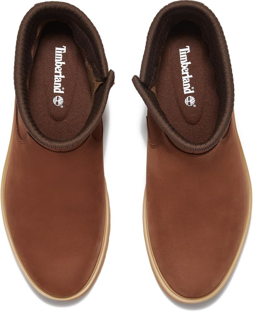 Мужские походные ботинки Timberland Carnaby Cool, Md Brn Nubuck — фото 4