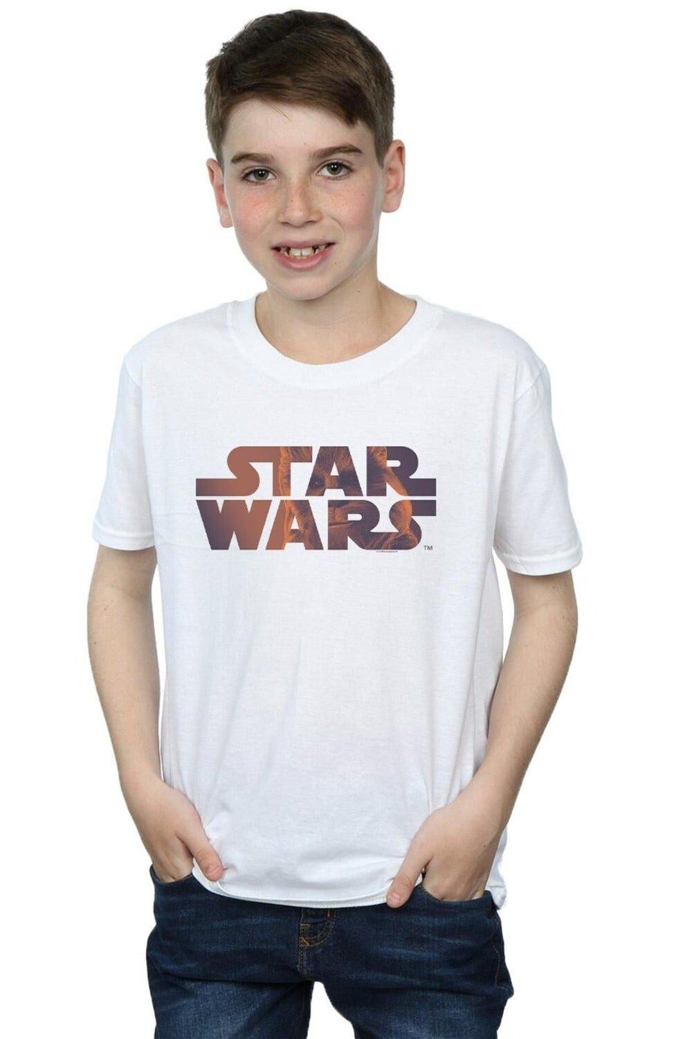 

Футболка с логотипом Чубакки Star Wars, белый