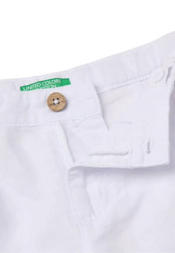 Шорты United Colors Of Benetton, White — фото 3