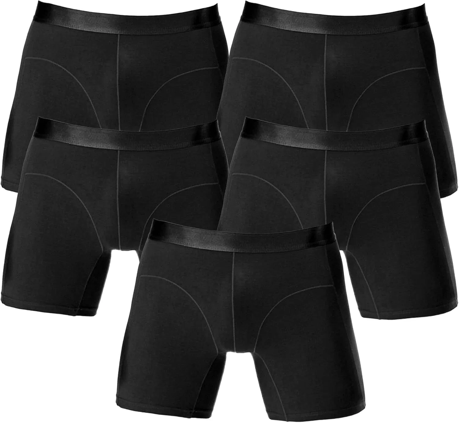Боксеры дышащие, 3 шт, Schwarz5pc