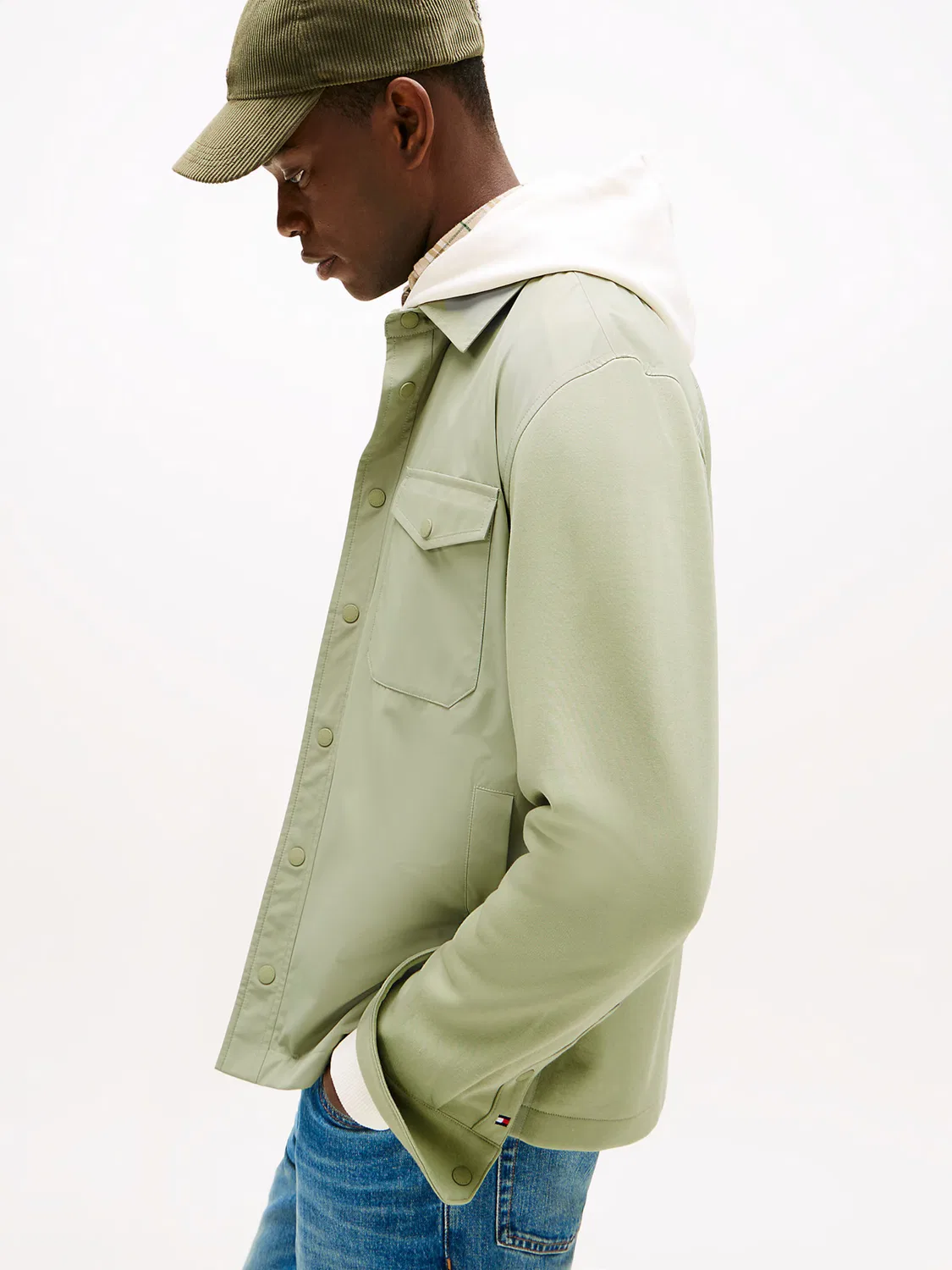 Куртка межсезонья Tommy Hilfiger, Pastel Green — фото 3