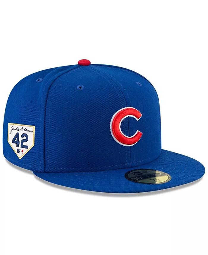 

Мужская приталенная шляпа Royal Chicago Cubs 2023 Jackie Robinson Day 59FIFTY New Era