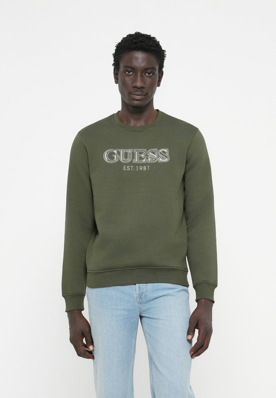 

Толстовка Guess BASIC, Green Depths/Grey