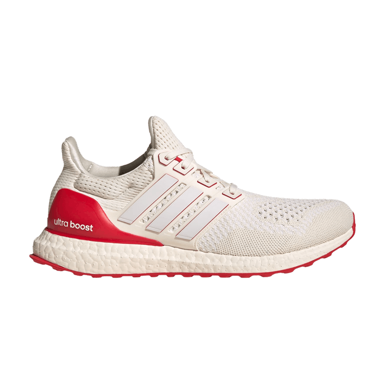 

Кроссовки UltraBoost 1.0 'Chalk White Scarlet', кремовый