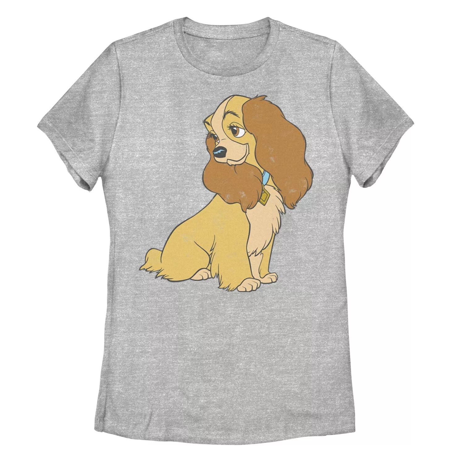 

Детская футболка с простым портретом Disney Lady And The Tramp Lady Licensed Character