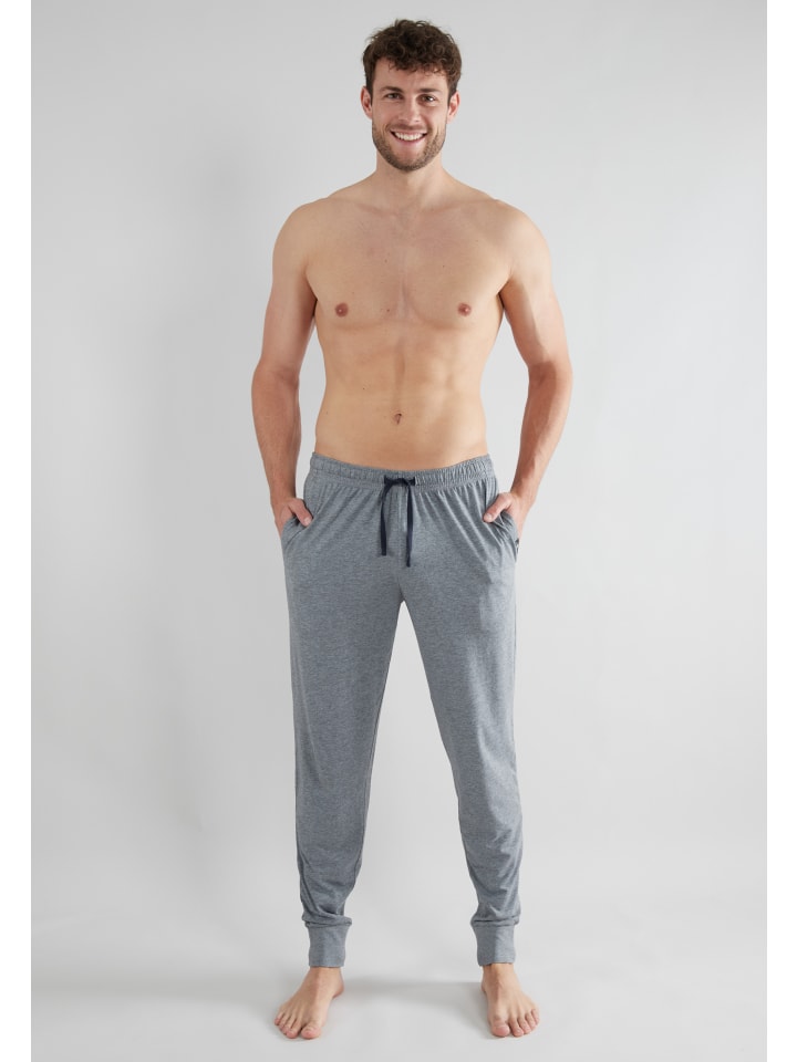 

Пижамные брюки New York, средне-серый однотонный Götzburg