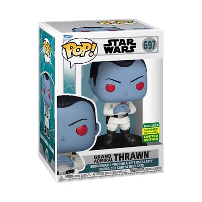 

Funko POP Star Wars 697 Летняя конвенция гранд-адмирала Трауна 2024 г. Funko POP!