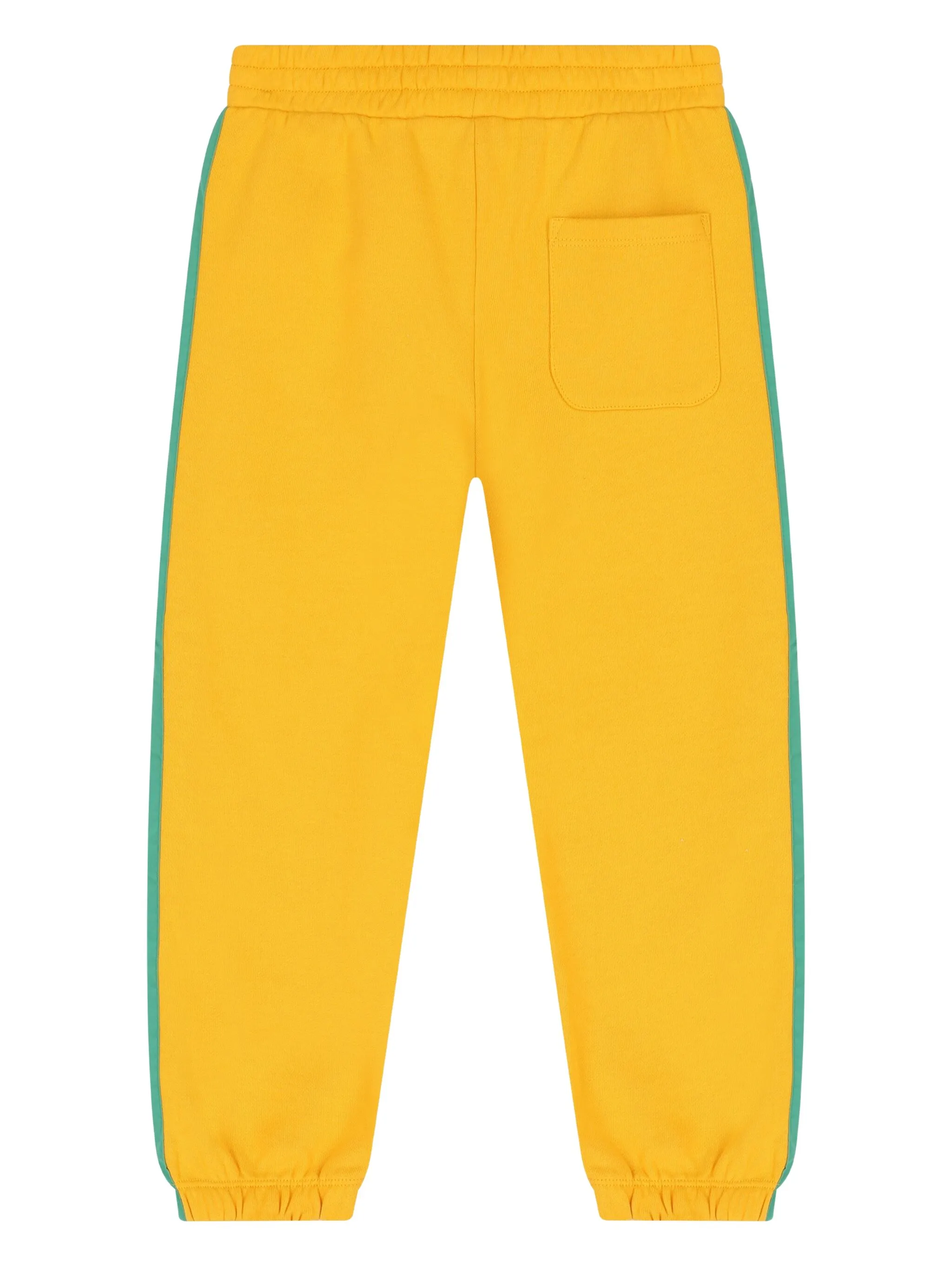 Спортивные брюки с принтом Stella Mccartney Kids, желтый — фото 2
