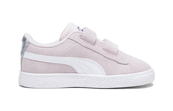 Кроссовки suede classic 'starry night - galaxy pink' Puma, розовый — фото 2