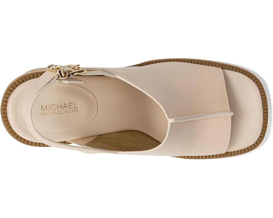Туфли MICHAEL Michael Kors Leia Platform Sandal, цвет Light Cream — фото 2