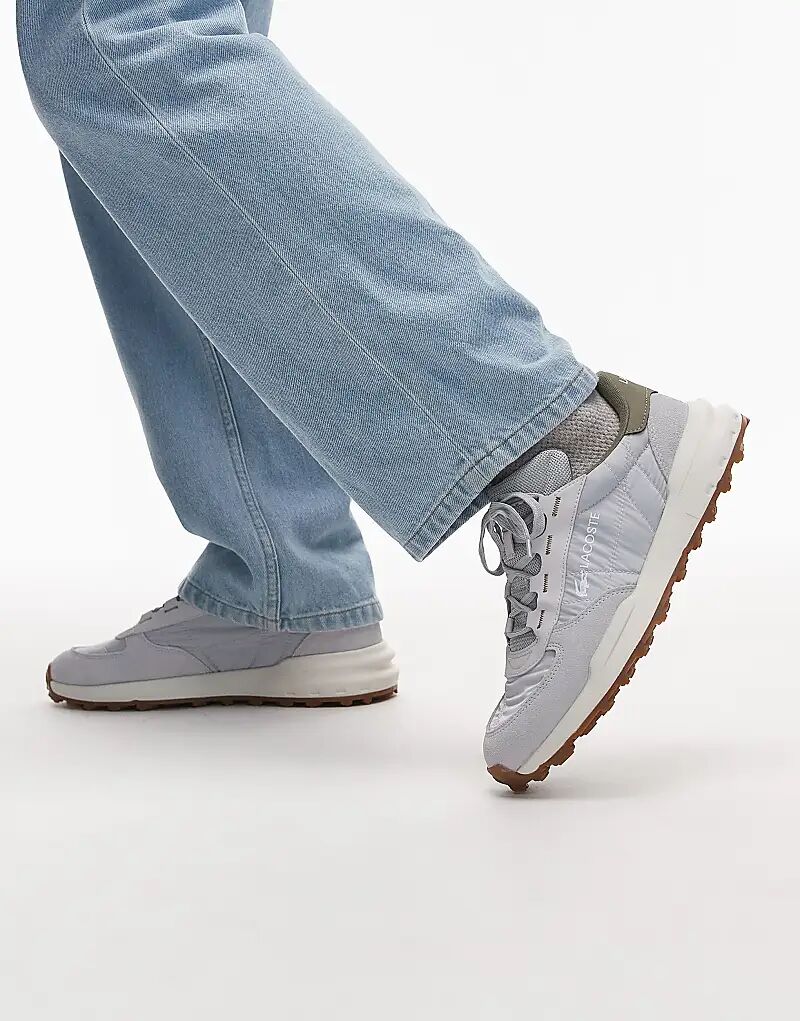 

Кроссовки Lacoste Elite Active Evo светло-серого цвета