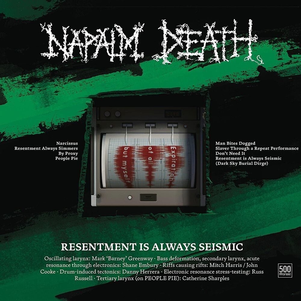 

Виниловая пластинка LP Resentment Is Always Seismic – A Final Throw Of Throes [Red Vinyl] - Napalm Death