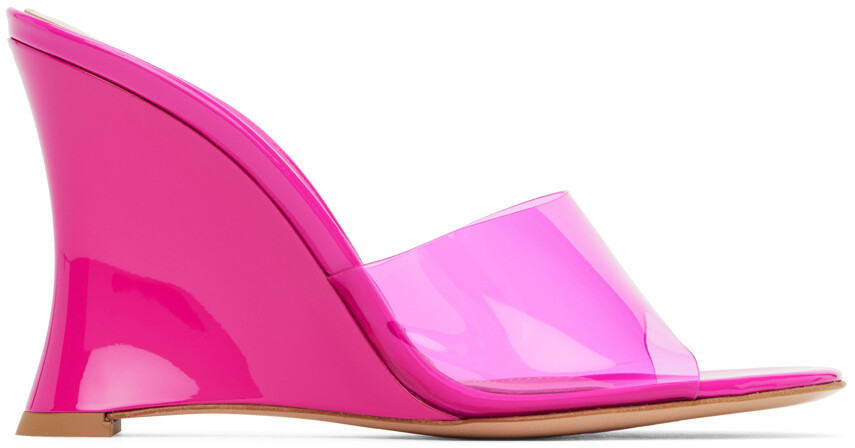 Розовые мюли Futura Gianvito Rossi