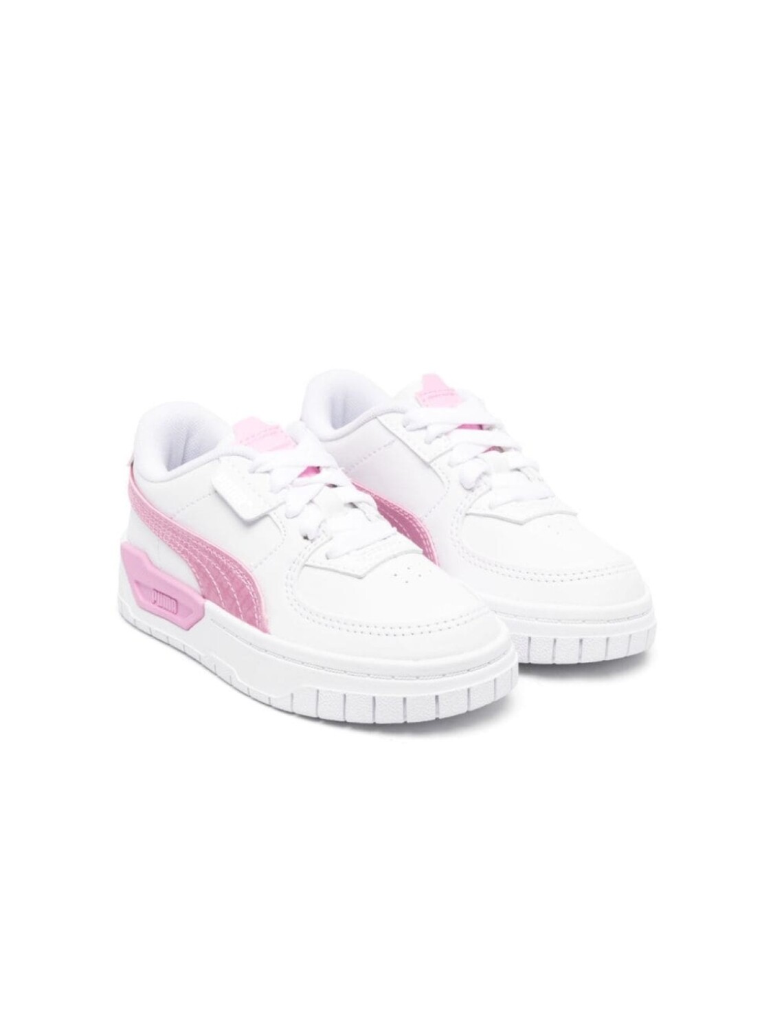 

Puma Kids кроссовки с нашивкой-логотипом, белый