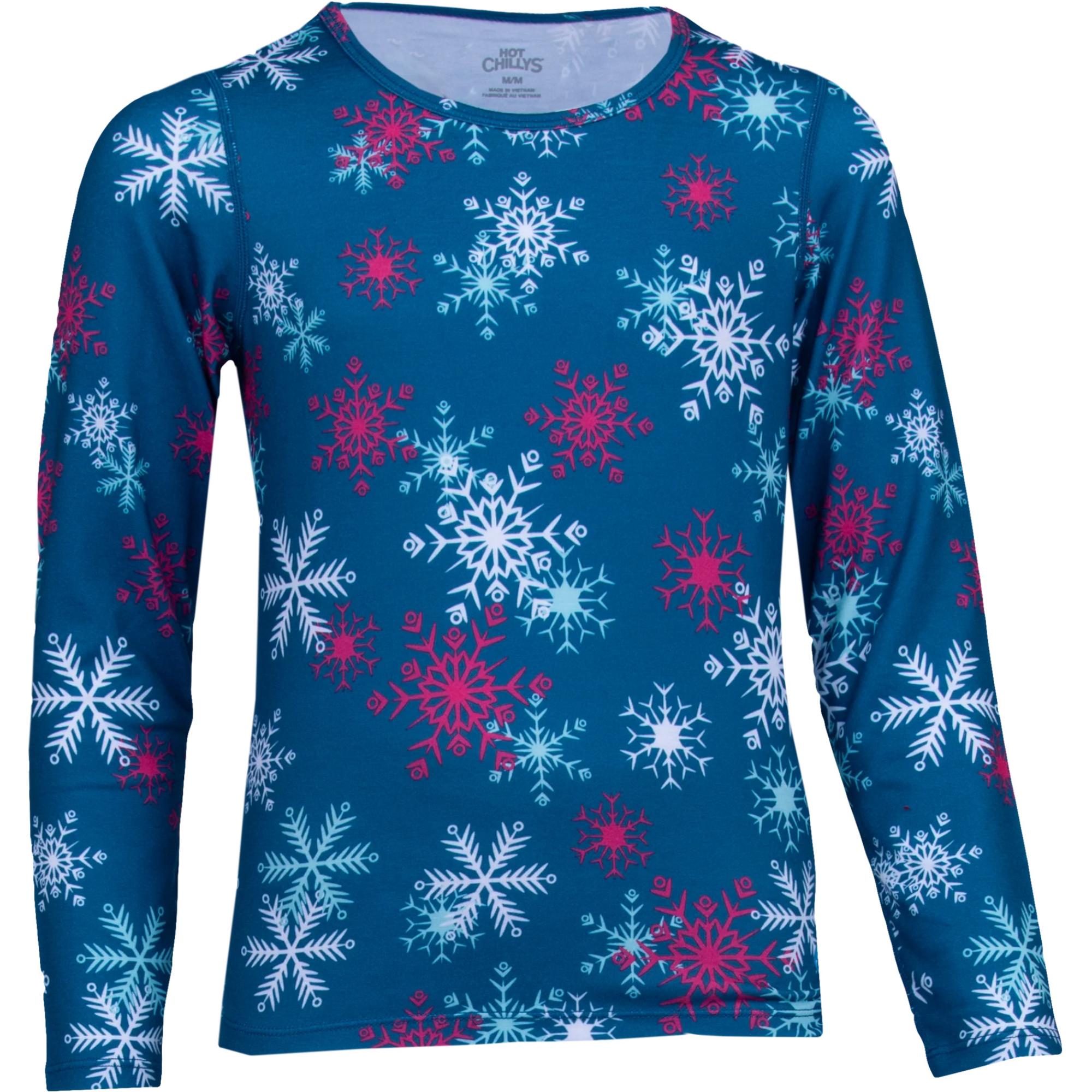 

Детская футболка с круглым вырезом и оригинальным принтом Hot Chillys, Aerial Snowflake, Белый, Детская футболка с круглым вырезом и оригинальным принтом Hot Chillys, Aerial Snowflake