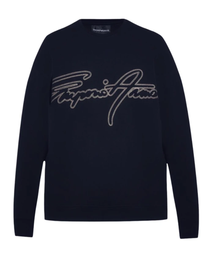 

Синяя толстовка 3r1mdk1jhsz0920 Emporio Armani, синий