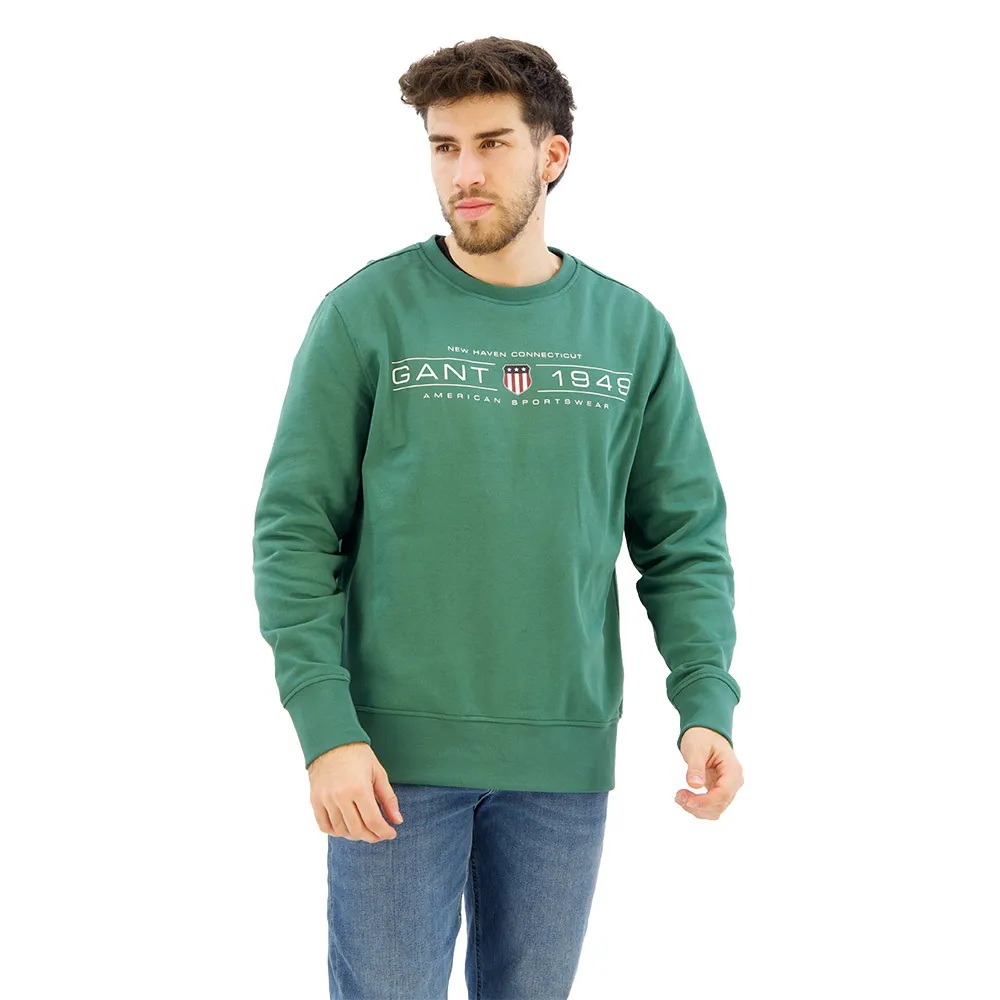 

Толстовка Gant Graphic, зеленый