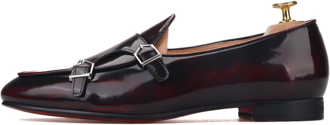 

Коричневые кожаные лоферы FERUCCI с пряжкой