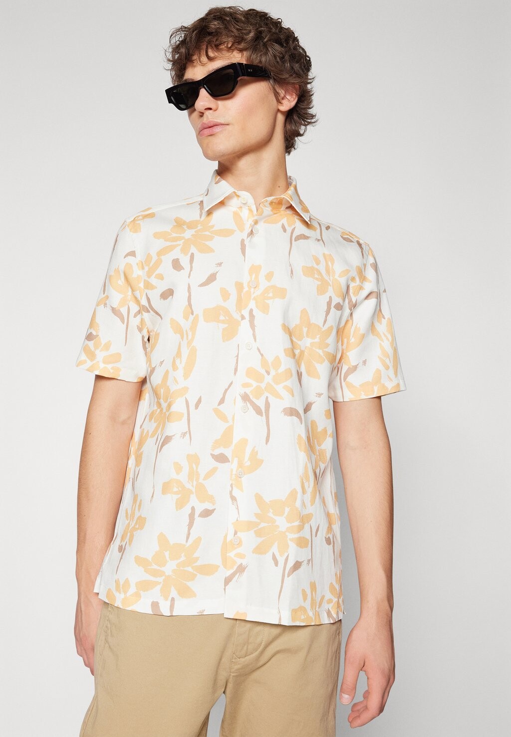 

Рубашка Verzee Ted Baker, желтая