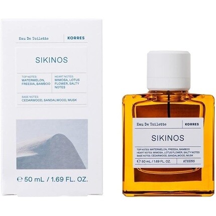 

Туалетная вода Sikinos 50 мл - веганская, Korres