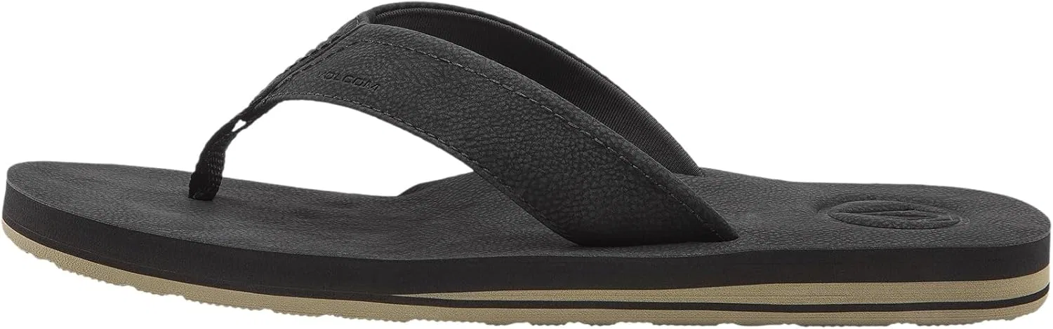 Сандалии водонепроницаемые Volcom, Black LX — фото 4