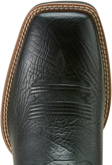 Мужские ковбойские сапоги ARIAT Sport Liberty с широким квадратным носком и рисунком оленя, черный — фото 4