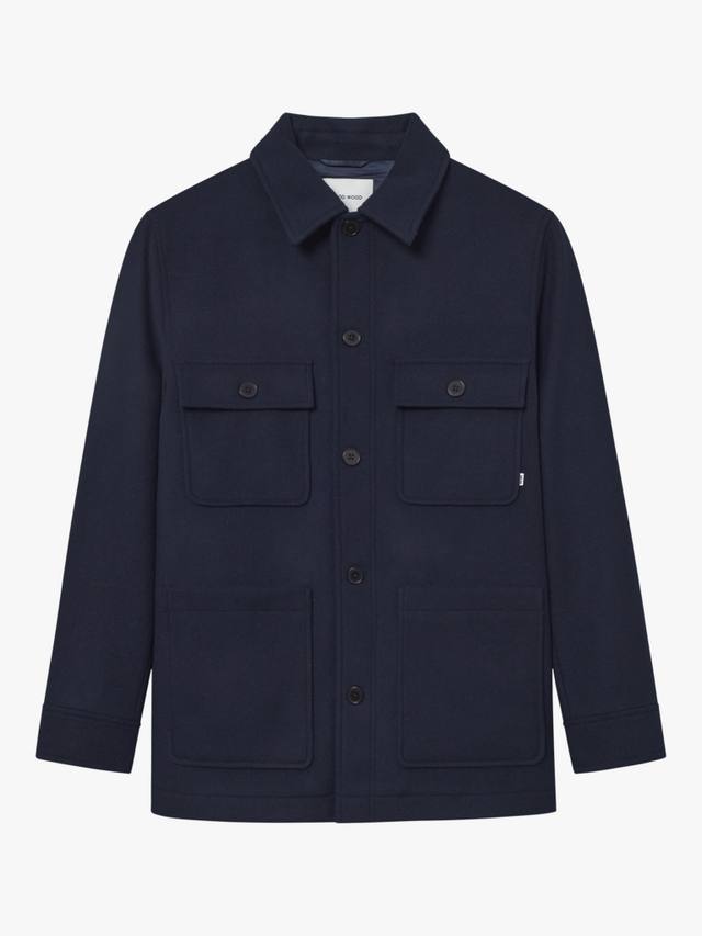 

Айвен овершерта из смесовой шерсти WOOD WOOD