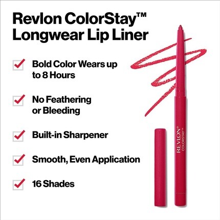 Карандаш для губ Revlon ColorStay Розовый 0,28 г — фото 3
